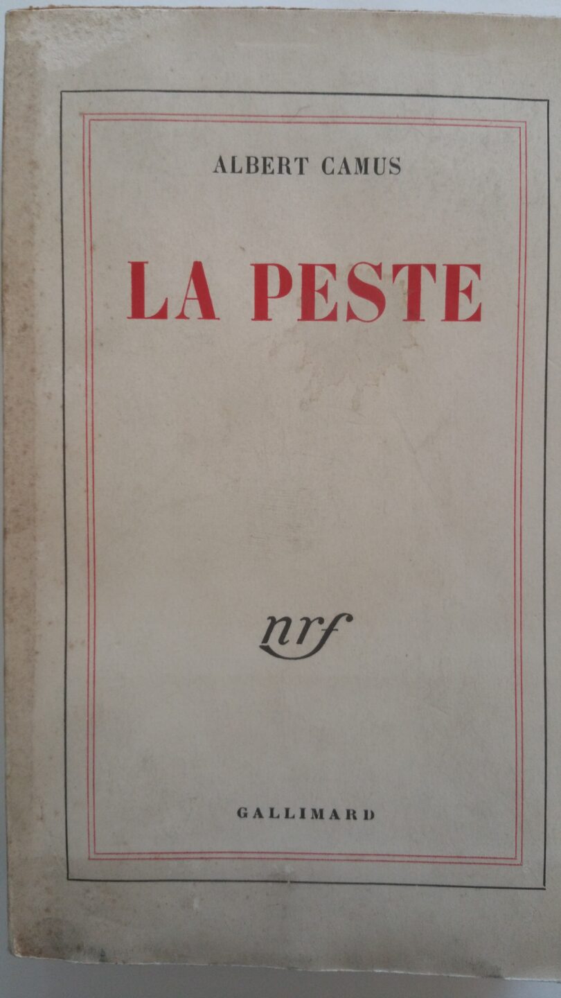 Alberto Camus -la Peste - ed. Gallimard -1947